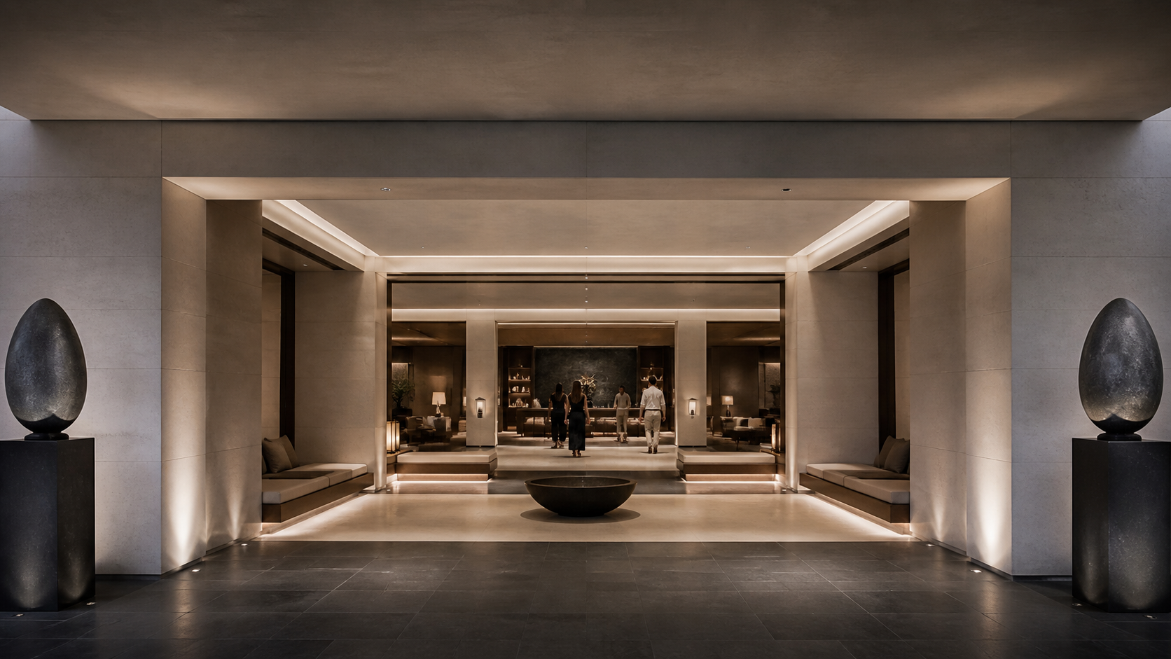 Layered limestone interior at Silent Harbor View